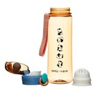 Бутылка для воды пластиковая «Вперед - к цели», 500 мл - Фото 4