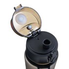 Бутылка для воды, 600 мл, с поильником, черная - Фото 5