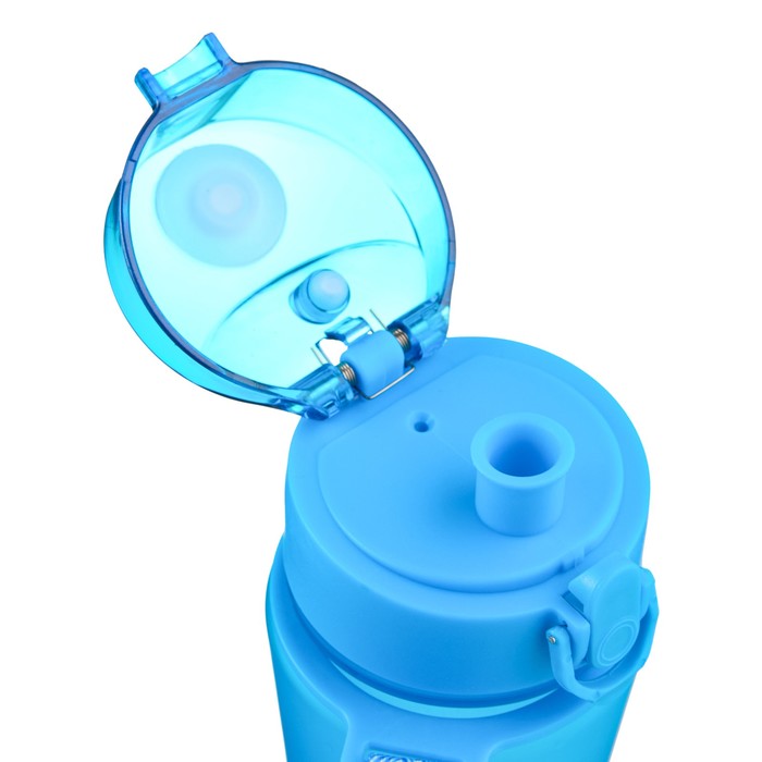 Бутылка для воды, 600 мл, голубая