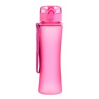Бутылка для воды, с поильником, 600 мл, розовая - Фото 2