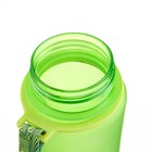 Бутылка для воды, с поильником, 600 мл, зеленая - Фото 6