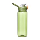 Бутылка для воды SPORT, 800 мл, с поильником, зеленая - Фото 3