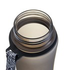 Бутылка для воды SPORT, 600 мл, с поильником, черная - Фото 6