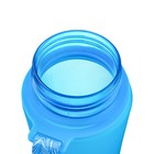 Бутылка для воды, 600 мл, SPORT, 600 мл, с поильником, голубая - Фото 6