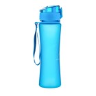Бутылка для воды, 600 мл, "Движение - жизнь", с поильником, голубая - Фото 3