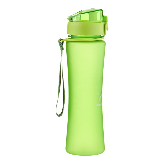 Бутылка для воды "Движение - жизнь", 600 мл, зеленая