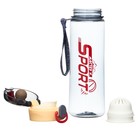 Бутылка для воды SPORT, 500 мл, с поильником - Фото 4