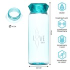 Бутылка для воды, 600 мл, "Love йога" - фото 8989108
