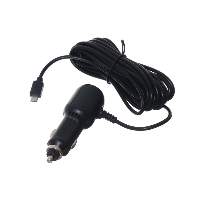 Зарядное устройство Cartage, micro USB, 2 USB 3.4 А, 5 В, провод 3.5 м - Фото 1