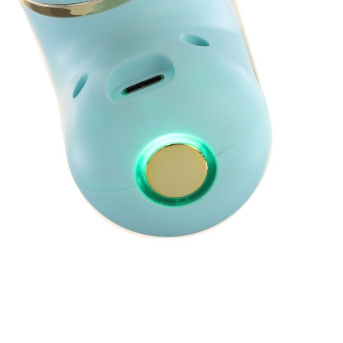 Массажёр для тела LEM-54, перкуссионный, 4 режима, 1200 мА/ч, голубой - фото 51924829