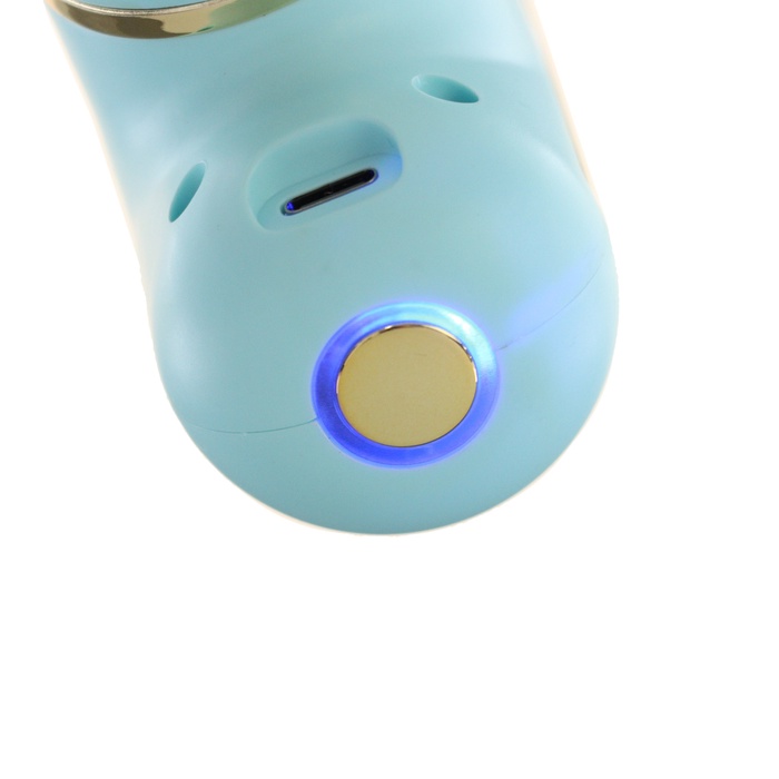 Массажёр для тела LEM-54, перкуссионный, 4 режима, 1200 мА/ч, голубой - фото 51924830