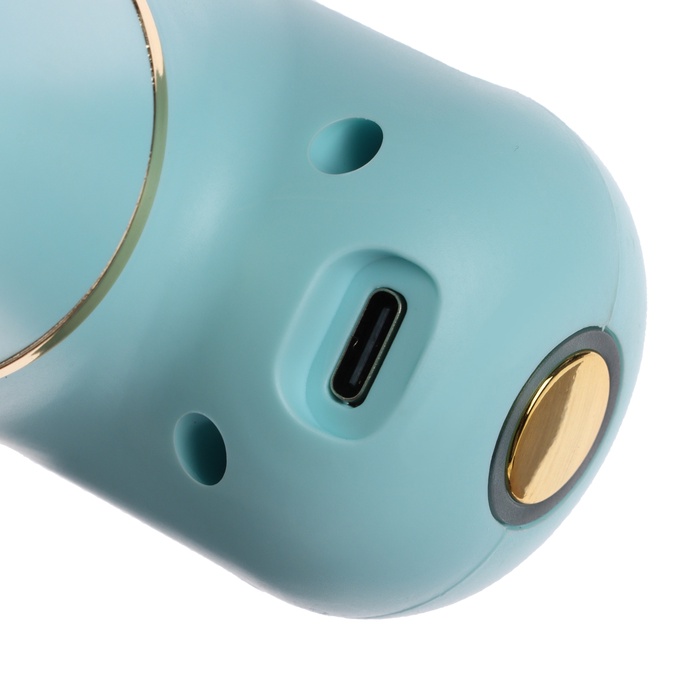 Массажёр для тела LEM-54, перкуссионный, 4 режима, 1200 мА/ч, голубой - фото 51924828