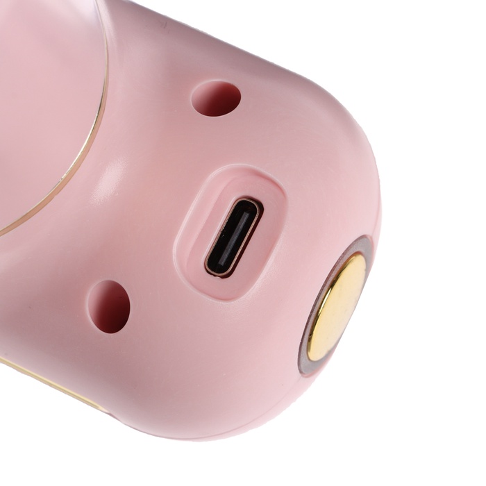 Массажёр для тела LEM-54, перкуссионный, 4 режима, 1200 мА/ч, розовый - фото 51924836