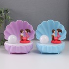 Фигурка светящаяся «Парочка в ракушке», 11.5×10×11.5 см, МИКС - Фото 1