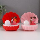 Фигурка светящаяся «Парочка в ракушке», 11.5×10×11.5 см, МИКС - Фото 3