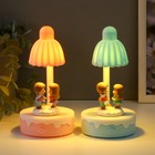 Фигурка светящаяся «Парочка малышей тянутся друг к другу», 8×8×16 см, МИКС - Фото 2