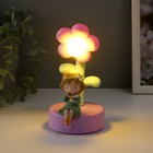 Фигурка светящаяся «Девочка под цветочком», 8×8×15 см, МИКС - Фото 4