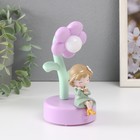 Фигурка светящаяся «Девочка под цветочком», 8×8×15 см, МИКС - Фото 6