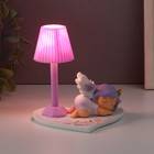 Сувенир пластик свет "Спящая малышка-ангел" МИКС 10,8х10,5х11 см - Фото 4