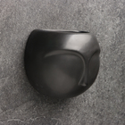 Кашпо подвесное "Силуэт" черное, 11х6см - Фото 3