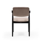 Кресло обеденное SOFT & COMFY, каркас бук, ткань полиэстер, цвет greige - Фото 3