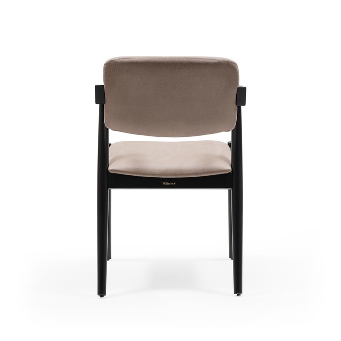 Кресло обеденное SOFT & COMFY, каркас бук, ткань полиэстер, цвет greige - фото 1891960894