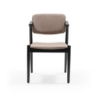 Кресло обеденное SOFT & COMFY, каркас бук, ткань полиэстер, цвет greige - Фото 4