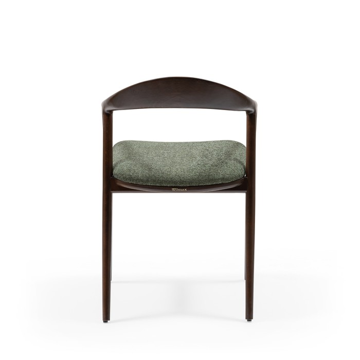 Кресло обеденное COZY MOOD, каркас бук, ткань полиэстер, цвет herbal green - фото 1909575612