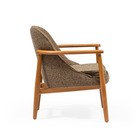 Кресло для гостиной WARM VIBES, каркас бук, ткань полиэстер, цвет olive khaki - Фото 2