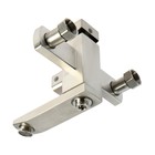 УЦЕНКА Смеситель для ванны ZEIN, квадрат, короткий излив, с душевым набором, нерж.сталь, сатин - Фото 4