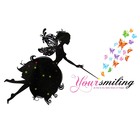 Наклейка пластик интерьерная плоская "Фея бабочек" 50х70 см - Фото 1