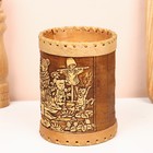 Туес «Деревня", чай, 10 х 10 х 14 см - фото 23875148