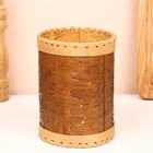 Туес «Деревня", чай, 10 х 10 х 14 см - фото 23875150