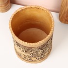 Туес «Деревня", чай, 10 х 10 х 14 см - фото 23875151