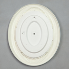 Зеркало интерьерное, настенное, 63,5х53,5 см, серебро с золотом - фото 23907136