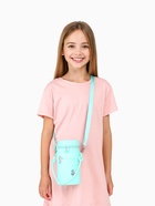 Сумка детская на молнии, наклейки МИКС, цвет бирюзовый - фото 809231582 Сумка детская на молнии, наклейки МИКС, цвет бирюзовый - фото 809231582