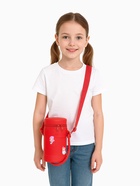 Сумка детская на молнии, наклейки МИКС, цвет красный - фото 809231584 Сумка детская на молнии, наклейки МИКС, цвет красный - фото 809231584
