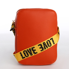 Сумка детская на молнии, цвет оранжевый - фото 23853933