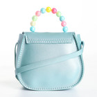 Сумка детская для девочки на магните, цвет бирюзовый - фото 23861921