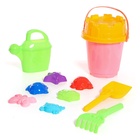 Набор игрушек для песочницы «Крепость», 11 предметов, МИКС - Фото 3