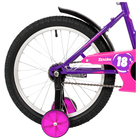 Велосипед 18" Novatrack STRIKE, цвет фиолетовый - Фото 4