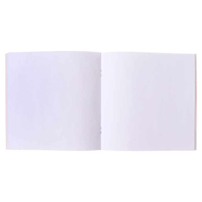Скетчбук 165 х 165 мм, 40 листов "Лисёнок", обложка мелованный картон, блок 100 г/м²