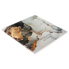 Скетчбук 165 х 165 мм, 40 листов "Мрамор", обложка мелованный картон, блок 100 г/м² - Фото 2