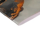 Скетчбук 165 х 165 мм, 40 листов "Мрамор", обложка мелованный картон, блок 100 г/м² - Фото 3