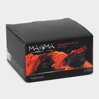 Чайник, 600 мл, с ситом, эмалированное покрытие внутри, чугун, чёрный - Фото 7