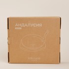 Сковорода чугунная на деревянной подставке SL Home, d=22.5 см, h=2.5 см, индукция, чёрная - Фото 6