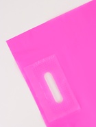 Пакет полиэтиленовый с вырубной усиленной ручкой, кислотная Фуксия 30-40 50 мкм 10359387