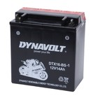 Аккумулятор Dynavolt DTX16-BS-1, 12V, AGM, прямая, 230 А, 150 х 87 х 159 - фото 228547