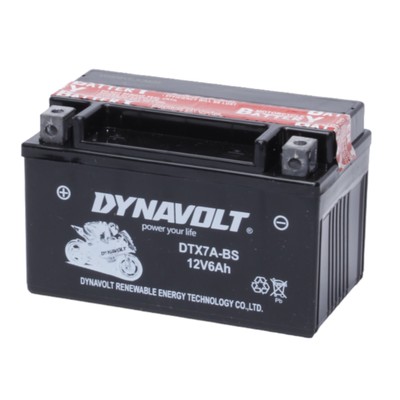 Аккумулятор Dynavolt DTX7A-BS, 12V, AGM, прямая, 85 A, 150 х 87 х 93