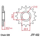 Звезда передняя JT, для 520 цепи, ведущая, 15 зубьев 10393098 - фото 306562024